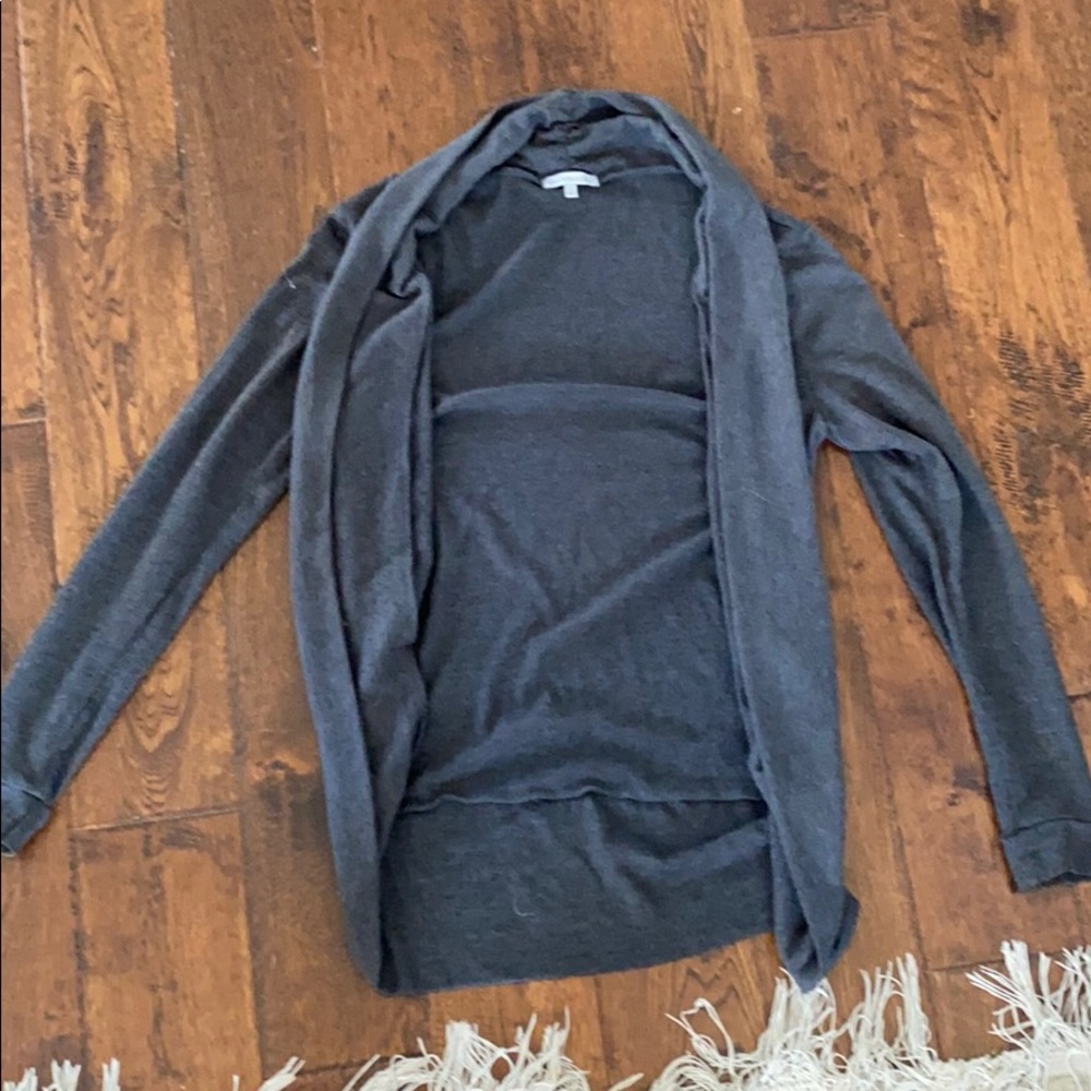 Grey cardigan